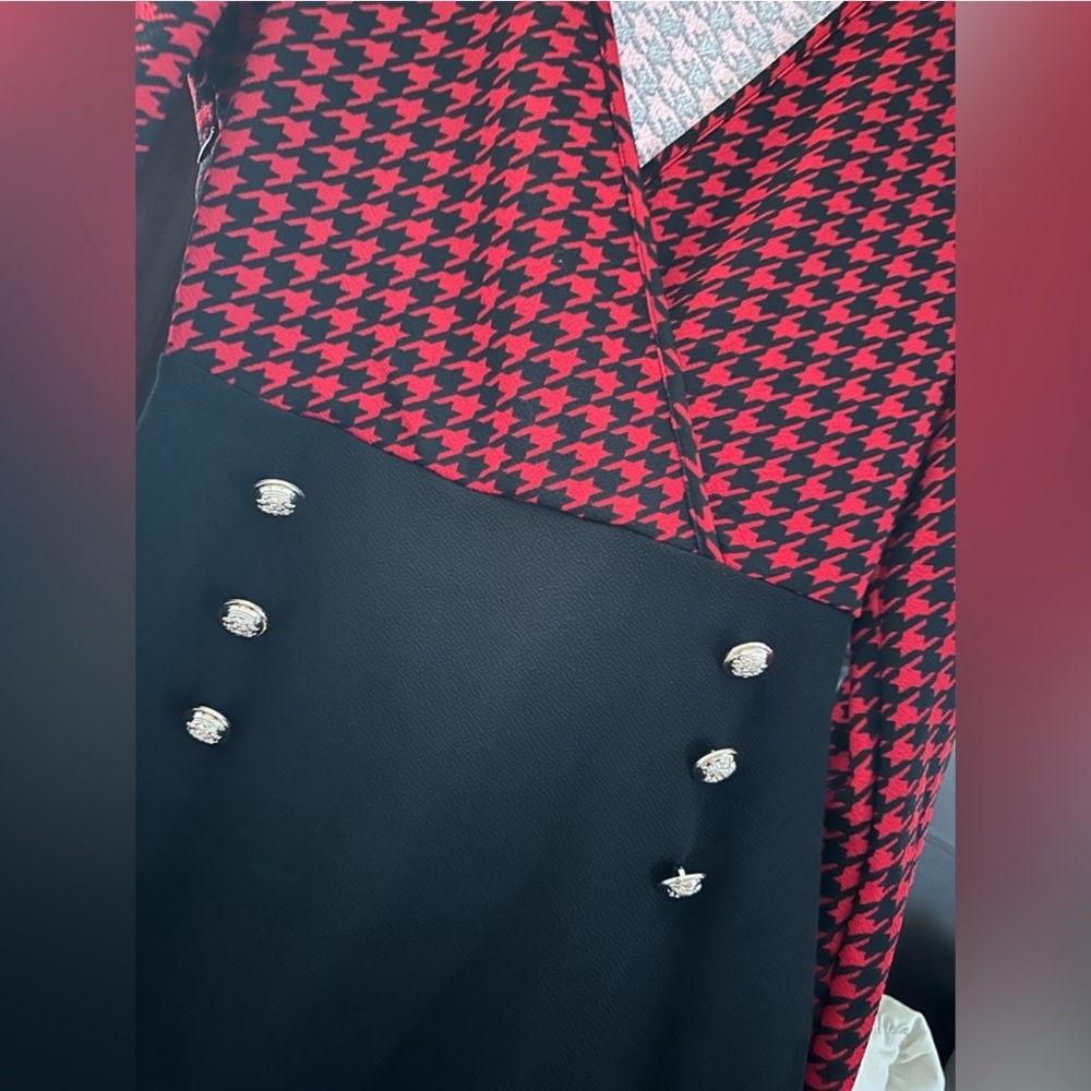 Chic  Red and Black Dress - Picture 2 of 2